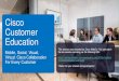 Cisco Customer Education · For the complete Spark service, Cisco preferred media provider ecosystem partners can provide PSTN local, long- distance, and di rect-inward-dial services