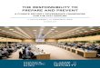 THE RESPONSIBILITY TO PREPARE AND PREVENT - Exploring The Security Risks of Climate … · 2017-12-15 · October 2019 THE RESPONSIBILITY TO PREPARE AND PREVENT A CLIMATE SECURITY