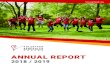 ANNUAL REPORT€¦ · what we value and the value we create through our actions is what is behind the Value of Volunteering Wheel and the Value of Volunteering in Canada report. The