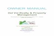 Del Val Realty & Property Management Manual 6-9-2016.pdf · Page 4 of 35 OVERVIEW OF SERVICES AND FEES Management Fees • Leasing Fee: One month's rent or $750, whichever is greater,