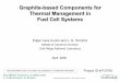 Graphite-based Components for Thermal Management in Fuel … · 2005-05-23 · Graphite-based Components for Thermal Management in Fuel Cell Systems Author: Edgar Lara-Curzio Subject: