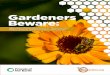 Gardeners Beware - Friends of the Earth · 2017-11-15 · • Practice bee-safe pest control: Avoid the use of systemic bee-toxic pesticides in your garden (see Appendix A) and use
