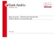 Bank Austria – Öffentliche Pfandbriefe (Public Sector ... · Market share(1) Ranking Logo Austria 16.3% # 1 Emerging Europe 7.0% # 1 e.g. Italy 13.5% # 2 Germany 3.5% # 3 UNICREDIT