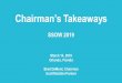 Chairman’s Takeaways - ScottMadden Brad… · Improving and Automating Processes ( ont’d) 5 66% of help desk inquiries are handled by a chatbot (86% of those are solved by a chatbot)