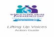 Lifting Up Voices Action Guide - Amazon S3€¦ · Lifting Up Voices also builds upon the momentum of NCEA’s existing theme, ... prevent the pain he or she experienced from happening