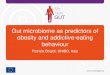 Gut microbiome as predictors of obesity and addictive ...mynewgut.eu/sites/default/files/7-Brigidi.pdf · Gut microbiome as predictors of obesity and addictive-eating behaviour (Candela