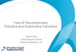 How AI Revolutionizes Robotics and Automotive …...2016/02/18  · 4 How AI revolutionizes Industrial IoT: Manufacturing and AI companies joining forces l AI-based intelligence is