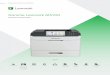 Gamme Lexmark M5100 · Pilotez facilement votre système grâce au ... simplifiez les processus de travail grâce à des solutions applicatives préinstallées sur votre imprimante