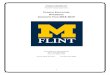 CLINICAL EDUCATION HANDBOOK ACADEMIC YEAR 2018-2019 · ASSESSMENT Professional DPT Outcome Assessment in Clinical Education Page 53 Evaluation/CPI Page 57 University of Michigan-Flint