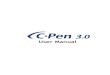 C-Pen 3.0 User Manual - eng · C-PAD™ is a control pad for the C-Pen Core software. With C-Pad you easily enter special characters and commands without releasing C-Pen from your