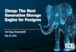 Zheap: The Next Generation Storage Engine for Postgres The... · Enterprise Postgres software and services PROVEN •Recognized RDBMS leader by Gartner •2013-2018 Member of Gartner