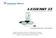 Pressure Side Pool Cleaner - Pentair€¦ · LEGEND® II INSTALLATION MANUAL ® Important Information: The Legend ® II automatic pool cleaner comes ready to connect into a female