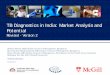 TB Diagnostics in India: Market Analysis and Potential...Only one global TB market analysis has been done to date 12 • Annually over US$ 1 billion is spent worldwide on TB diagnostics,