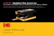 KODAK Mobile Film Scanner · 2019-01-23 · 5 3. BOX CONTENTS KODAK mobile film scanner User manual 4. SAFETY PRECAUTIONS • This device is designed to scan film negatives and slides