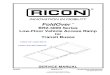 FoldOver ä - Ricon Corp · I. FOLDOVER RAMP INTRODUCTION his manual applies to the Ricon BR2-3000 Series FoldOver Low-Floor Vehicle Access ramp when installed in transit vehicles