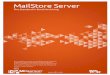 MailStore Archive Server - Datasheet · (Backup/Restore), meet legal requirements, reduce resource consumption and still maintai n fast and easy ... Email archiving eliminates the