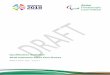 Qualification Guideline 2018 Indonesia Asian Para Games...Qualification Guideline 2018 Indonesia Asian Para Games . Draft 26 March 2018 - Version 2 . ... A glossary of the terminology