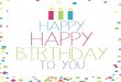 Birthday Banners - Girl - Capturing Joy with Kristen Duke HAPPY to you HAPPY BIRTHDAY HAPPY to you HAPPY
