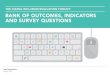 The Digital Inclusion Evaluation Toolkit Bank of Outcomes ... · DIGITAL INCLUSION EVALUATION TOOLKIT OF OTO, TOR R TO 4 2.0 BANK OF OUTCOMES, INDICATORS AND SURVEY QUESTIONS The