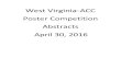 West Virginia-ACC Poster Competition Abstracts€¦ · West Virginia-ACC Poster Competition Abstract Do NOT write outside the boxes. Any text or images outside the boxes will be deleted