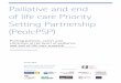 Palliative and end of life care Priority Setting …...7 Palliative and end of life care Priority Setting Partnership (PeolcPSP) 2. How can access to palliative care services be improved