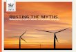 BUSTING THE MYTHS - BUSTING THE MYTHS Debunking myths about renewable energy 2013 REPORT. Page 2 | Busting