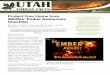 Protect Your Home from Wildfire: Ember Awareness Checklist … · The Ember Awareness Checklist (Figures 5a and 5b) identifies 20 points on or near your house that are vulnerable