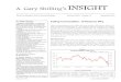 A. Gary Shilling ˇs INSIGHT - Cumbers-INSIGHT... · June 2018 A. Gary Shilling's INSIGHT 1 INSIGHT (ISSN 0899-6393) is published monthly by A. Gary Shilling & Co., Inc., 500 Morris