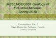 ME551/GEO551 Geology of Industrial Minerals Spring 2003 - New Mexico … · 2018-03-19 · ME551/GEO551 Geology of Industrial Minerals Spring 2018 Commodities, Part 2 Clays, Diatomite,
