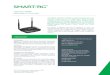 Gateways / SR506n - Gentek · Gateways / SR506n ADSL/VDSL2 + 4-Port WiFi THE SR506n DSL/FTTH GATEWAY provides high performance and ﬂexibility for broadband and IPTV subscribers