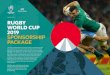 RUGBY WORLD CUP 2019 SPONSORSHIP PACKAGE...RUGBY WORLD CUP 2019 SPONSORSHIP PACKAGE SPONSORSHIP OPPORTUNITY RTÉ2 HD Opening ceremony and opening match Stings on Opening, Centre and
