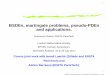 BSDEs, martingale problems, pseudo-PDEs and applications. · 2017-07-18 · BSDEs, martingale problems, pseudo-PDEs and applications. Francesco Russo, ENSTA ParisTech London Mathematical
