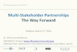 Multi-Stakeholder Partnerships The Way Forwardcivicus.org/images/Beisheim_Partnerships_Webinar_20160302.pdf · Multi-Stakeholder Partnerships The Way Forward Webinar March 2nd 2016