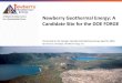 Newberry Geothermal Energy: A - Oregon...Newberry Geothermal Energy: A Candidate Site for the DOE FORGE Presented to the Oregon Geothermal Working Group April 8, 2016 ... • Final