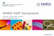 MHRA GDP Symposium › newsroom › Attachments_Uploads › 3...MHRA GDP Symposium Novotel London West, London 8 & 10 December 2015 #GMDPevents Export and Introduction Presented by: