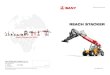 REACH STACKER - Cranes - Global Website Stacker... · 2019-11-25 · REACH STACKER B03S2CHAP1-RS SANY Industrial Park, Gaolan Port Economic and Development Zone, Zhuhai, Guangdong,