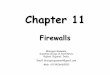 Chapter 11 › 2013 › 10 › ch11.pdf · Chapter 11 Firewalls Bhargavi Goswami, Sunshine Group of Institutes, Rajkot, ... the file transfer and a data connection for the actual