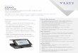 VIAVI Solutions Data Sheet VIAVI · complicated set of files or even hand written documentation. The VSE-1100 Performance Scan feature provides a simple single test and reporting