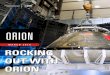 MARCH 2016 ROCKING OUT WITH ORION - NASA · us to bring the test to the spacecraft instead of having to bring the spacecraft to the test facility. Hundreds of speakers are stacked