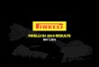 PIRELLI Q1 2013 RESULTS · Q1 2013 RESULTS 7 RUSSIA PROJECT UPDATE Product and OE Strategy Distribution Marketing Industrial Formula Ice “Powered by Pirelli” Car 13‟‟ –