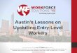 Austin’s Lessons on - Texas Workforce Commission › files › partners › austins... · require significant reskilling and upskilling by 2022. •ompanies Aren’t etting on Just