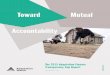Toward Mutual Accountability · tracking development finance with world class research, advocacy and capacity building. AdaptationWatch seeks to share information and work collaboratively