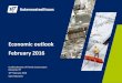 Economic outlook February 2016 - Rakennusteollisuus RT · Economic outlook February 2016 Conferederation of Finnish Construction Industries RT 16th February 2016 Sami Pakarinen
