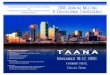 T A A N A · sponsored by NSO, will include a presentation of awards to outstanding TAANA members. All attendees are also invited to a special off-site evening trip out to Fort Worth