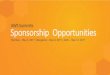 AWS Summits Sponsorship Opportunities › sponsorshipcalendar › AWS+S… · Position your brand as a leading Cloud Computing company supporting the cloud ecosystem across India