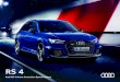 Audi RS 4 Avant Australian Specificationsd3d6mf6ofxeyve.cloudfront.net/wieckautodeadline60/files/2018 Aud… · RS 4 Avant Technical Data Engine type 6-cylinder petrol with direct