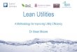 Lean Utilities - Future in Pharmaceuticalsfutureinpharmaceuticals.com/wp-content/uploads/... · Six Sigma Culture+Quality Lean Speed+Low Cost Lean Speed Enables Six Sigma Quality