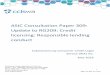 ASIC Consultation Paper 309: Update to RG209: Credit ... · 2.15. Whereas both consumers and licensees benefit from compliance: businesses get their loan repaid; and consumers avoid