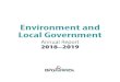 Environment and Local Government - New Brunswick2 Deputy Minister’s message The 2018-2019 annual report outlines the measures and initiatives undertaken by the Department of Environment