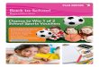 Back to School - Fuji Xerox€¦ · Back to School Chance to Win 1 of 2 School Sports Vouchers Simply purchase products from this catalogue to the value of $150 or more between 1/2/2016